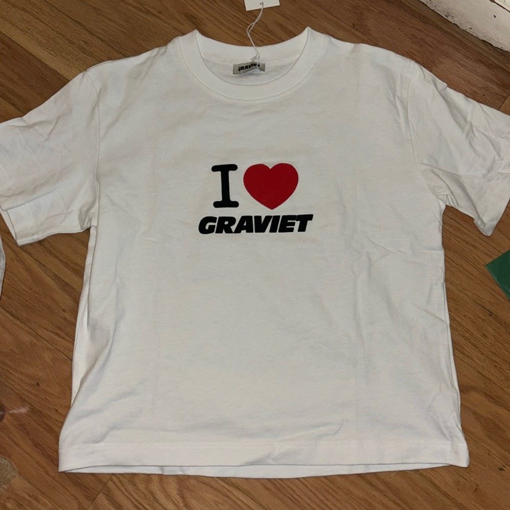 Oversized white tee - from small boutique brand